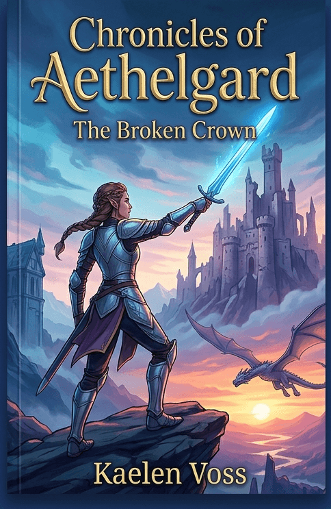 Chronicles of Aethelgard: The Broken Crown book cover